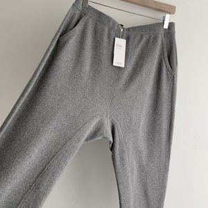 NEW w/ Tags Eileen Fisher Lofty Recycled Cashmere Slouchy Pant in ASH - XS